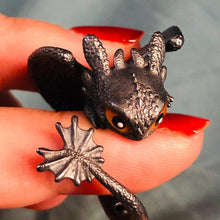 Afbeelding in Gallery-weergave laden, Adjustable Dragon Couple Ring