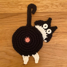 Afbeelding in Gallery-weergave laden, Schattige gebreide onderzetters voor kittens