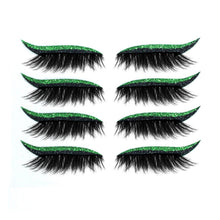 Afbeelding in Gallery-weergave laden, Herbruikbare eyeliner- en wimperstickers (4 paar)