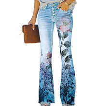 Afbeelding in Gallery-weergave laden, Flare-jeans met 4 knopen