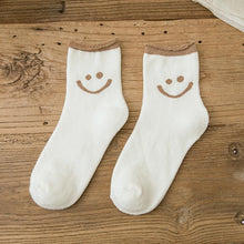 Afbeelding in Gallery-weergave laden, Lovely Smile Face Katoenen Sokken