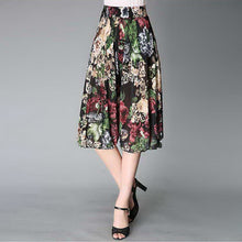 Afbeelding in Gallery-weergave laden, Culottes met wijde pijpen voor dames in vintage stijl