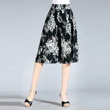 Afbeelding in Gallery-weergave laden, Culottes met wijde pijpen voor dames in vintage stijl