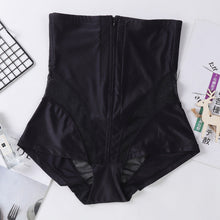 Afbeelding in Gallery-weergave laden, Hoge taille buikbroek met rits