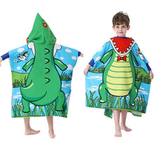 Afbeelding in Gallery-weergave laden, Strandhanddoeken met capuchon voor kinderen