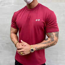 Afbeelding in Gallery-weergave laden, Katoenen rekbaar sport-T-shirt