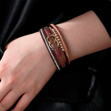 Afbeelding in Gallery-weergave laden, Laag lederen armband