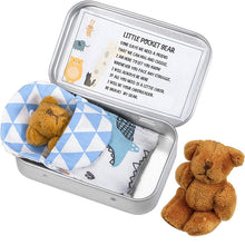 Afbeelding in Gallery-weergave laden, Teddy Bear in a Tin Box