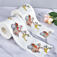 Afbeelding in Gallery-weergave laden, Rolpapier met kerstprint
