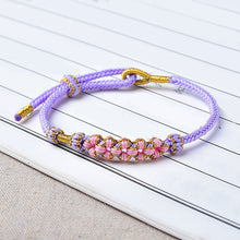 Afbeelding in Gallery-weergave laden, Peach Blossom Knot Bracelet