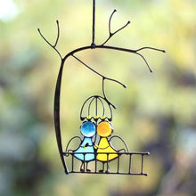 Afbeelding in Gallery-weergave laden, Suncatcher Gebrandschilderd Glas Kunst Raam Hangers