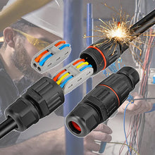 Afbeelding in Gallery-weergave laden, Waterdichte elektrische draadconnector voor buiten