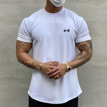 Afbeelding in Gallery-weergave laden, Katoenen rekbaar sport-T-shirt