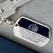 Afbeelding in Gallery-weergave laden, Keepsake for Granddaughter Keychain