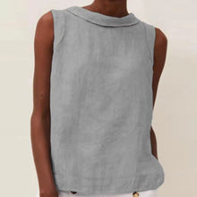 Afbeelding in Gallery-weergave laden, Casual mouwloze tanktop in effen kleur