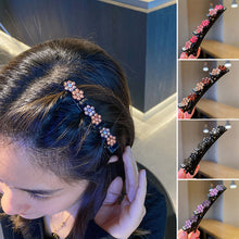Afbeelding in Gallery-weergave laden, Strass Bloem Haarspeld