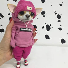 Afbeelding in Gallery-weergave laden, Mode dier poppenbeeldhouwwerk(De kleding is ook gebeeldhouwd)