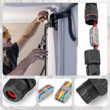 Afbeelding in Gallery-weergave laden, Waterdichte elektrische draadconnector voor buiten
