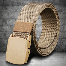 Afbeelding in Gallery-weergave laden, Niet-metalen niet-magnetische nylon riem met gesp