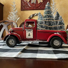 Afbeelding in Gallery-weergave laden, Kerst rode boerderij Truck decoratie