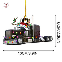 Afbeelding in Gallery-weergave laden, Auto-Boot-Kerstijzer Ornament