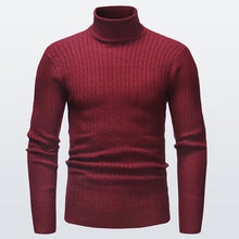Afbeelding in Gallery-weergave laden, Men's Knitted Turtleneck Sweater