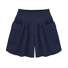 Afbeelding in Gallery-weergave laden, Losse, zachte katoenen broek met wijde pijpen en zakken