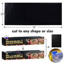 Afbeelding in Gallery-weergave laden, Non-stick BBQ-grill matten met snijbox
