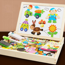 Afbeelding in Gallery-weergave laden, Magnetisch didactisch wit bord 2 in 1