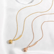 Afbeelding in Gallery-weergave laden, Geometrische smiley ketting