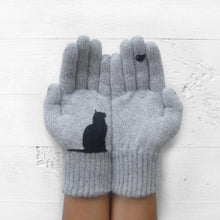 Afbeelding in Gallery-weergave laden, Cat style cotton gloves
