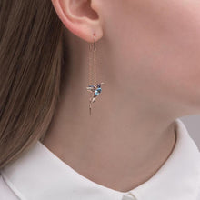 Afbeelding in Gallery-weergave laden, Elegante dames kolibrie oorbellen