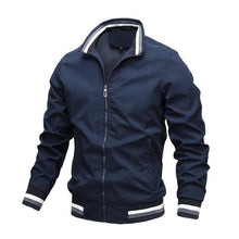 Afbeelding in Gallery-weergave laden, Casual jack voor heren in effen kleur