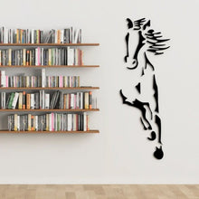Afbeelding in Gallery-weergave laden, 3D acryl galopperend paard wanddecoratie