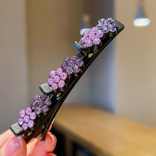 Afbeelding in Gallery-weergave laden, Strass Bloem Haarspeld