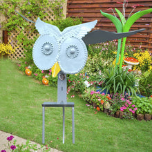 Afbeelding in Gallery-weergave laden, Buiten decoratie metalen uilen