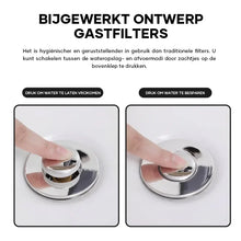 Afbeelding in Gallery-weergave laden, Vloerafvoerfilter van roestvrij staal