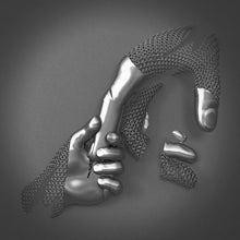Afbeelding in Gallery-weergave laden, Liefde Hart Kunst Muurschildering