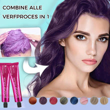 Afbeelding in Gallery-weergave laden, DIY Haarkleuring Kit (Haarverf + Fles Met Kam)