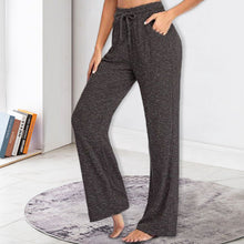 Afbeelding in Gallery-weergave laden, Casual broek met wijde pijpen