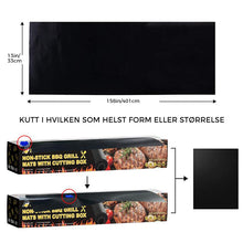 Afbeelding in Gallery-weergave laden, Non-stick BBQ-grill matten met snijbox