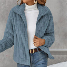 Afbeelding in Gallery-weergave laden, Clidress-reversjas met volledige ritssluiting van polar zachte fleece