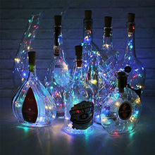 Afbeelding in Gallery-weergave laden, LED wijnfles lichten kurk nacht licht doe-het-zelf Decor Lift - 5/10 STKS