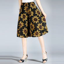 Afbeelding in Gallery-weergave laden, Culottes met wijde pijpen voor dames in vintage stijl