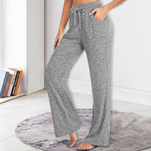 Afbeelding in Gallery-weergave laden, Casual broek met wijde pijpen