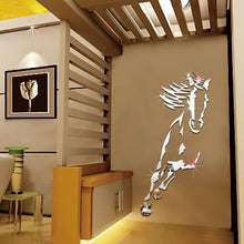 Afbeelding in Gallery-weergave laden, 3D acryl galopperend paard wanddecoratie