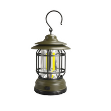 Afbeelding in Gallery-weergave laden, Draagbare retro-kampeer lamp
