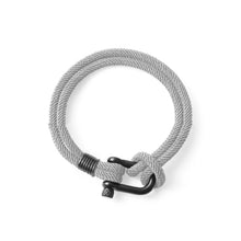 Afbeelding in Gallery-weergave laden, U-vormige gesp nylon gevlochten armband