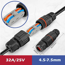Afbeelding in Gallery-weergave laden, Waterdichte elektrische draadconnector voor buiten