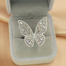 Afbeelding in Gallery-weergave laden, Women's Ziron Butterfly Ring